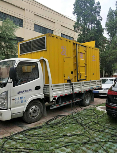 如东发电车出租-柴油发电机组排烟系统设计要求及其考虑因素